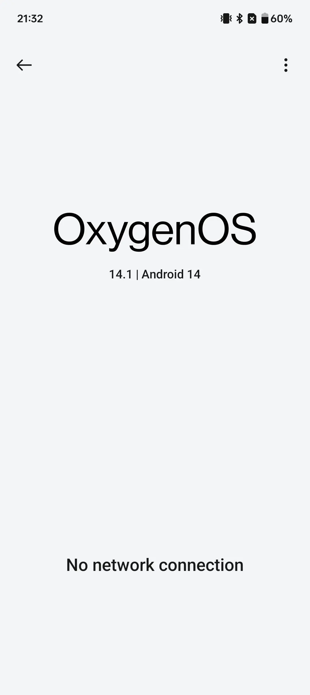 OnePlus Nord 4 OS Version Image.
