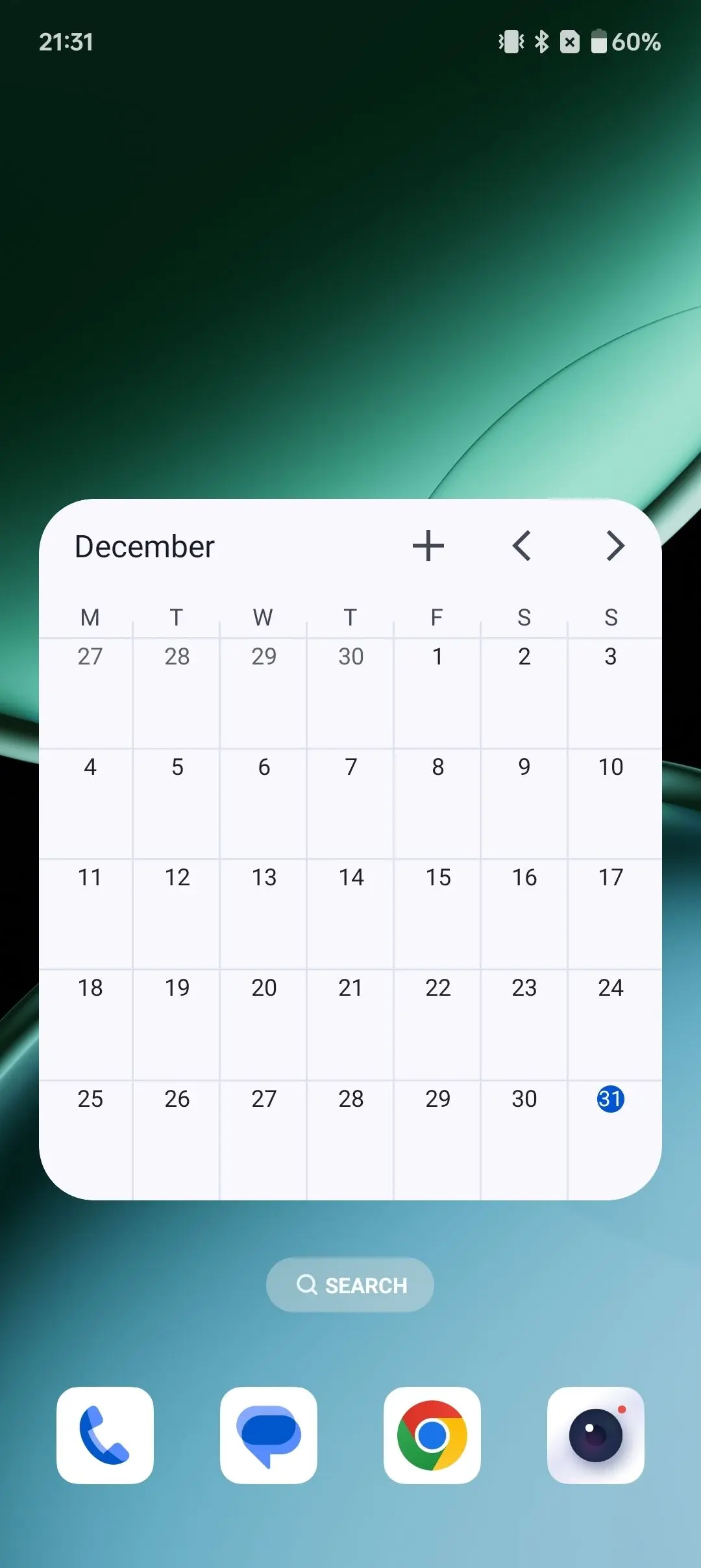 OnePlus Nord 4 Screen With Widgets Image.