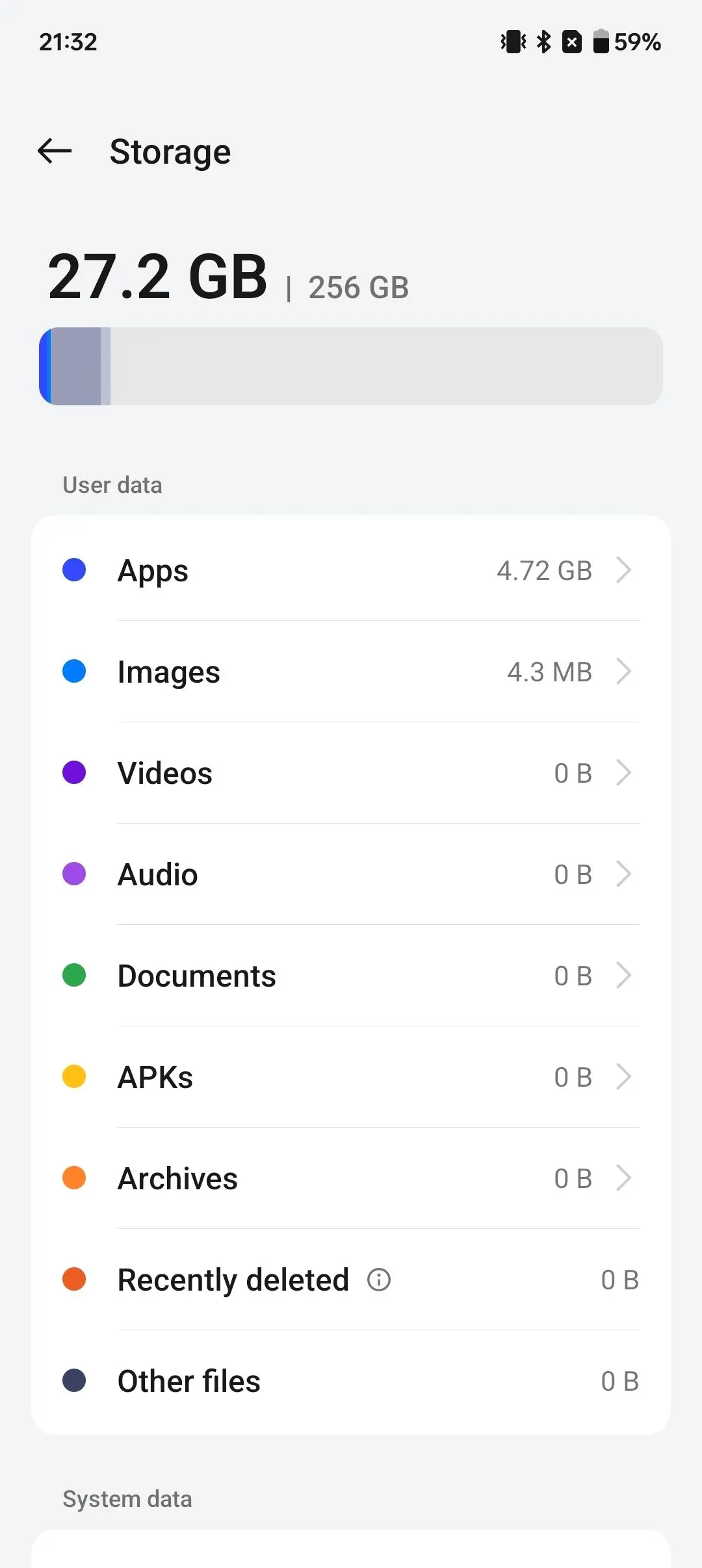 OnePlus Nord 4 Storage Image.