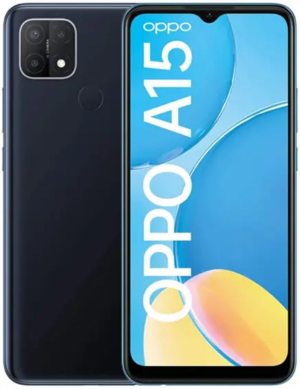 Oppo A15 black image