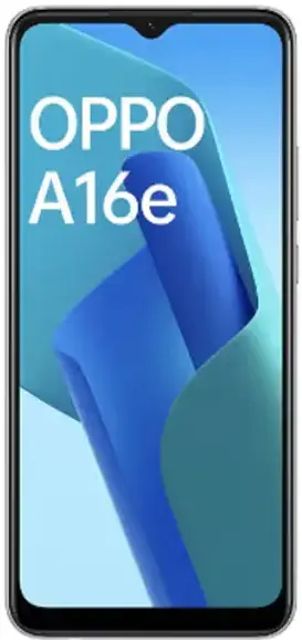 Oppo A16e front side image