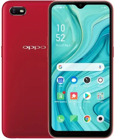 Oppo A1K official red color picture