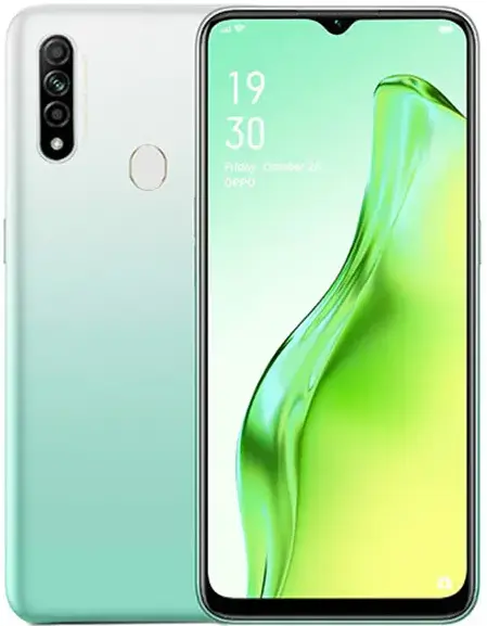 Oppo A31 white color image
