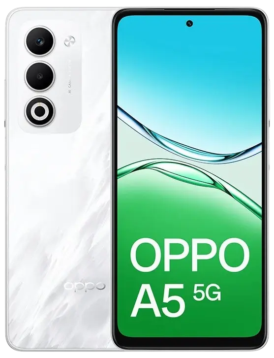 Oppo A5 5G Mist White Official.