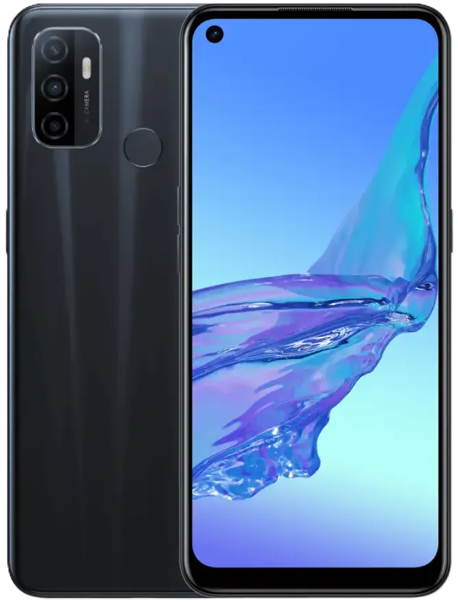 Oppo A53 black color image