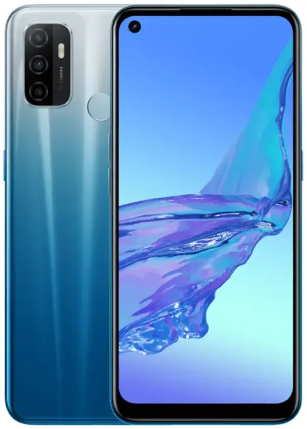 Oppo A53 blue color image