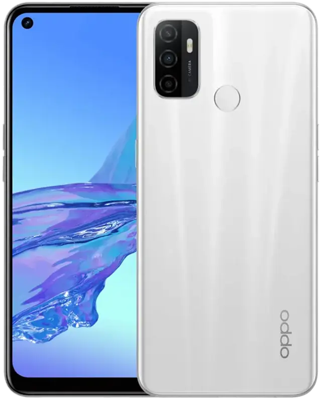 Oppo A53 white color image