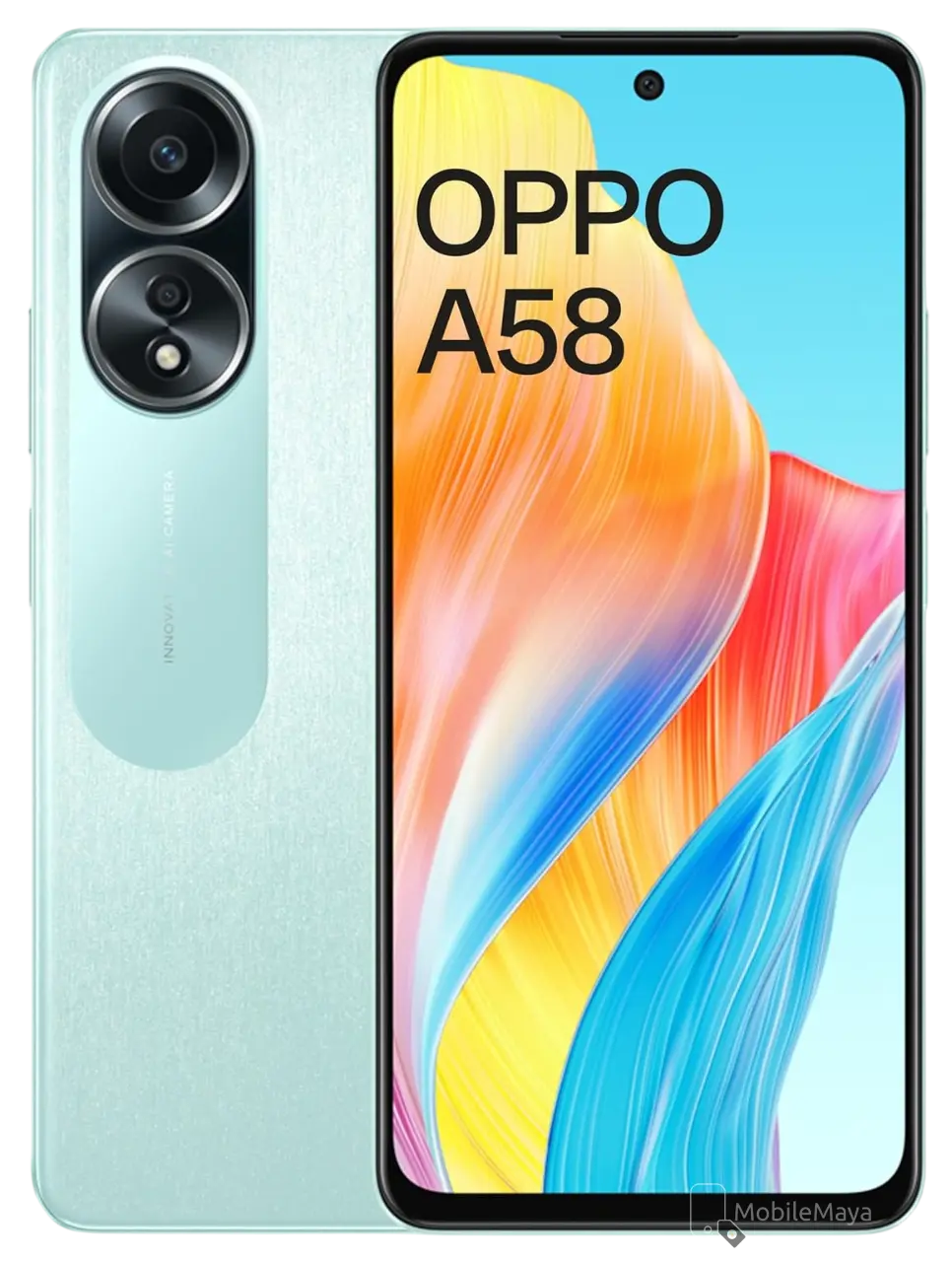 Oppo A58 4G Dazzling Green Official