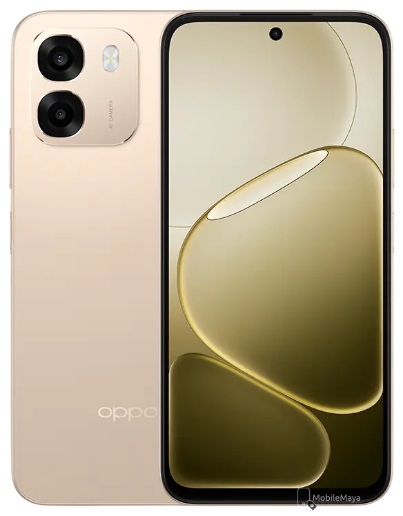Oppo A6 4G Aurora Gold Official.
