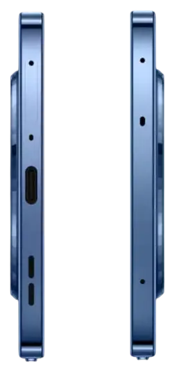 Oppo A6 Max 5G Blue Charging Port Image.