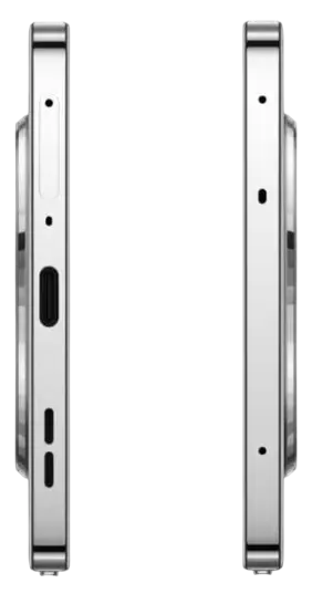 Oppo A6 Max 5G Silver Charging Port Image.