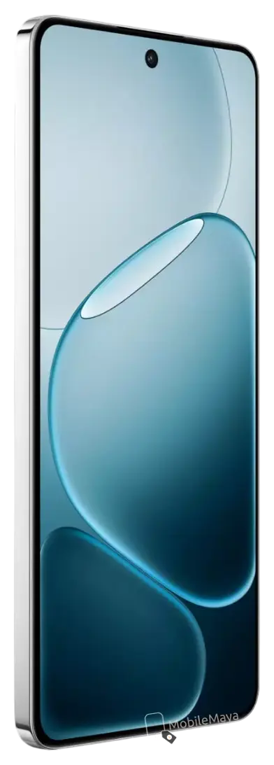 Oppo A6 Max 5G Silver Front Image.