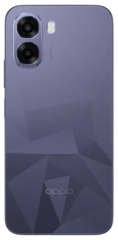 Oppo A6k 4G Crystal Violet Back Image