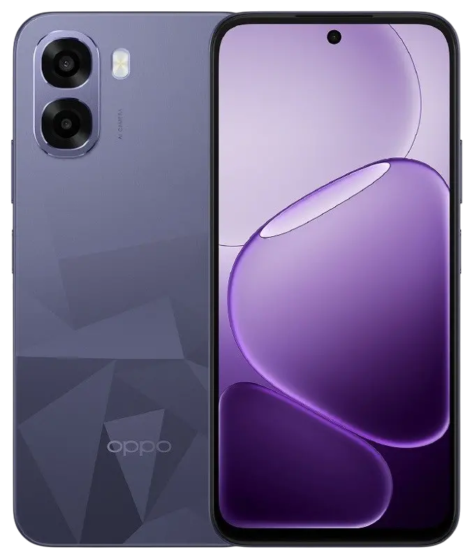Oppo A6k 4G Crystal Violet Official Image