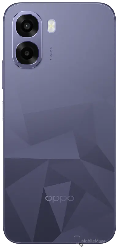 Oppo A6t 4G Crystal Violet Back Side Image