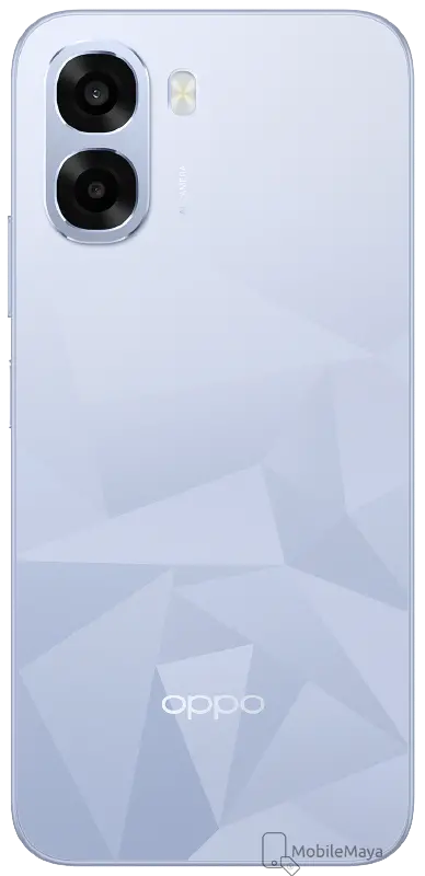 Oppo A6t 5G Crystal Blue Back Side Image