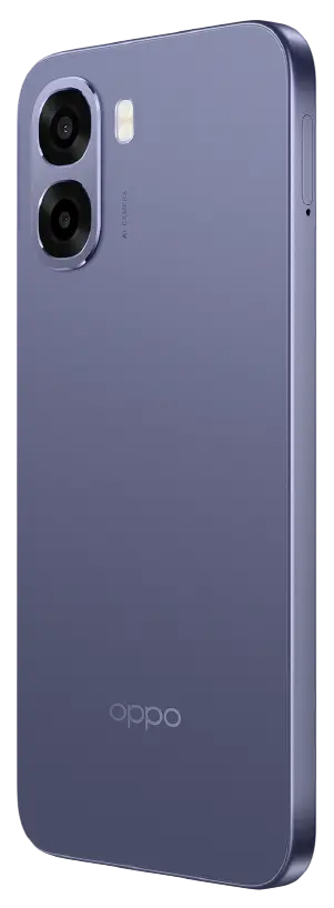 Oppo A6x 4G Plum Purple Left Side Image.