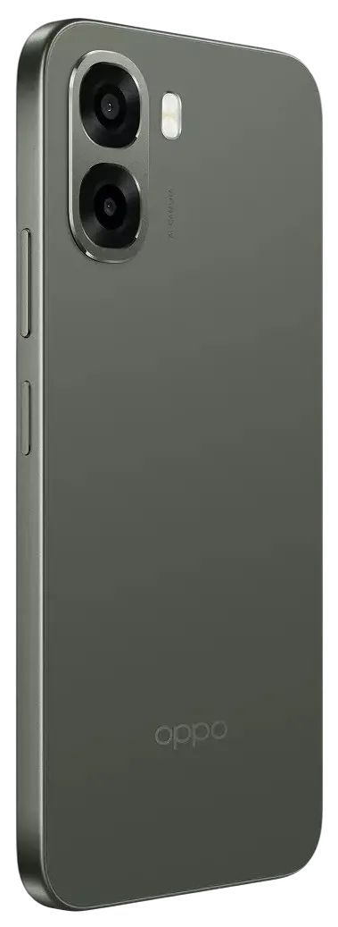 Oppo A6x 5G Olive Green Back Image.