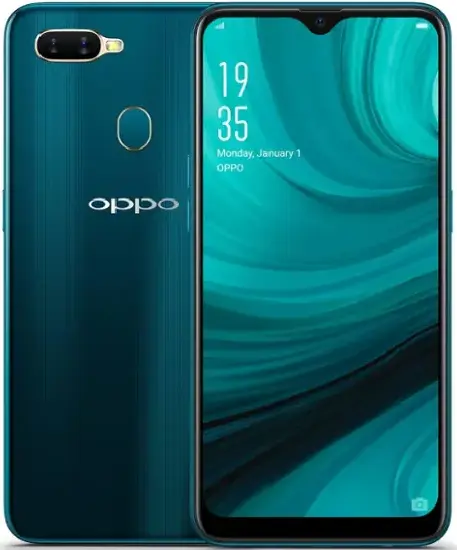 Oppo A7 blue image