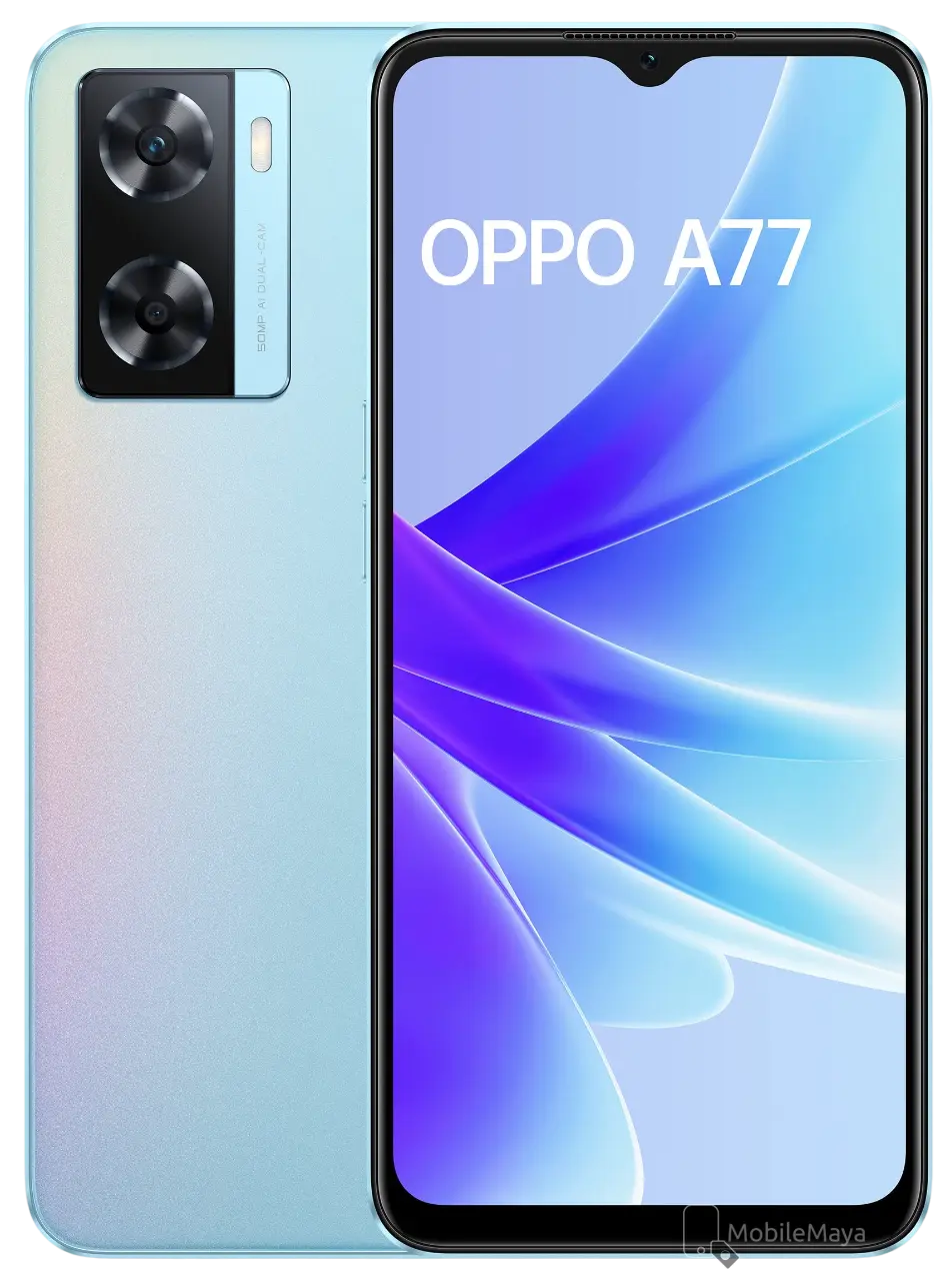 Oppo A77 Sky Blue Official