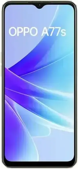 Oppo A77s front side image