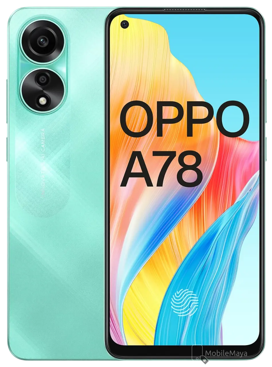 Oppo A78 Aqua Green Official
