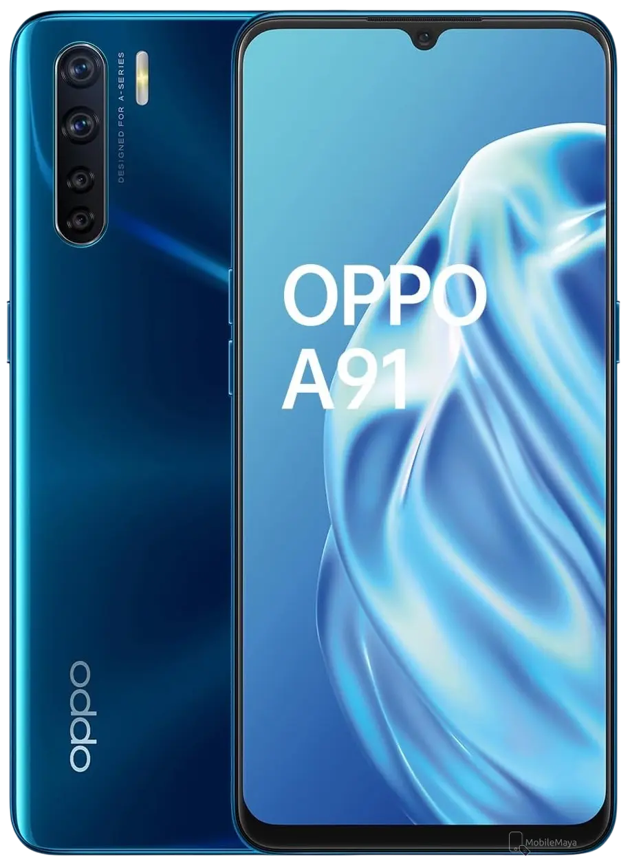 Oppo A91 Blazing Blue Official