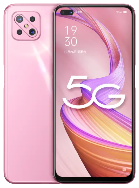 Oppo A92s Pink Official