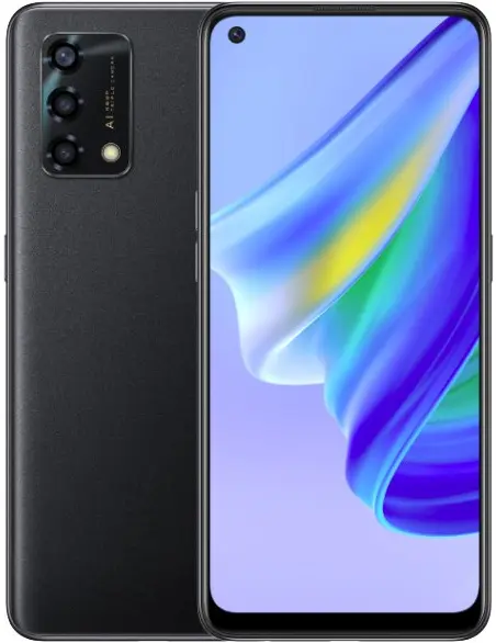 Oppo A95 black official picture