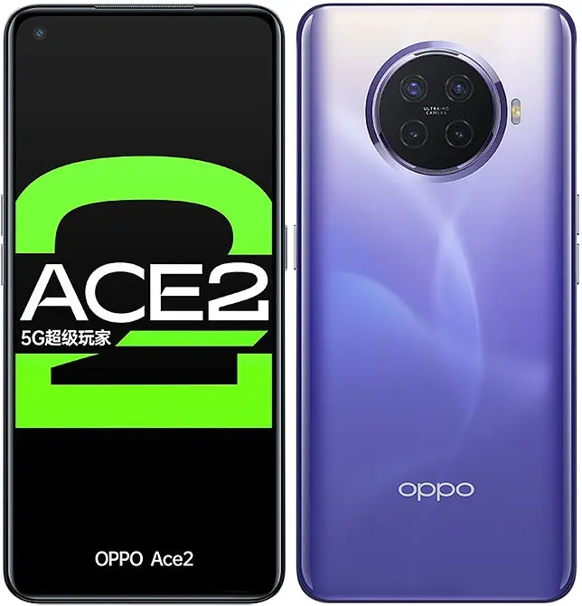 Oppo Ace2 Aurora Silver Image.