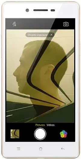 Oppo C1 white color image