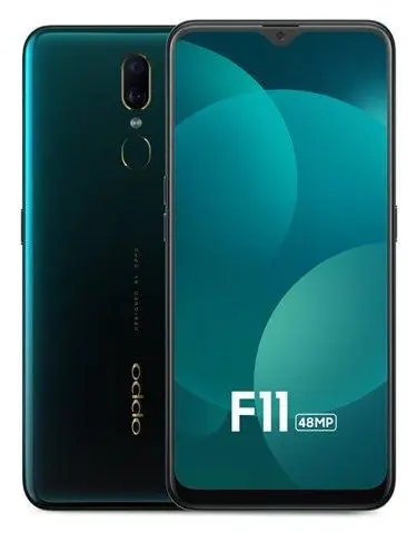 Oppo F11 green official image