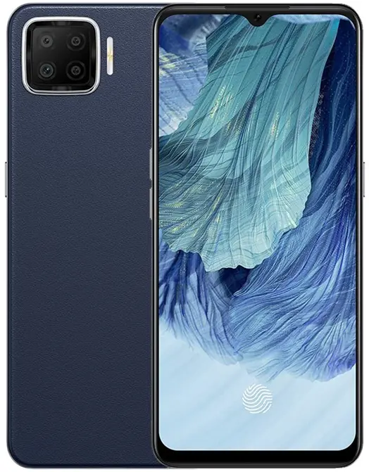 Oppo F17 Navy Blue official picture