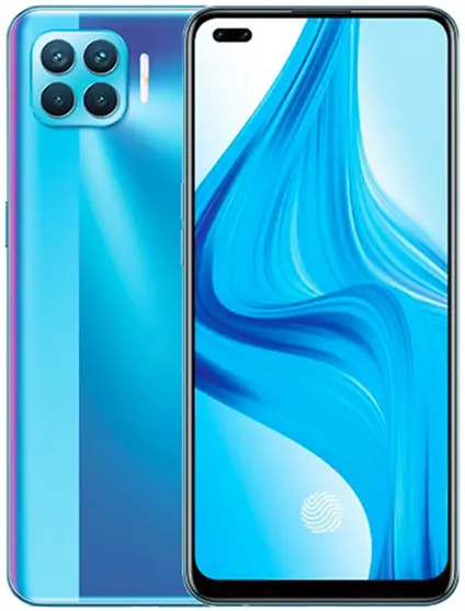 Oppo F17 Pro blue picture