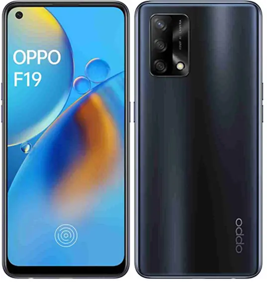 Oppo F19 official black Picture
