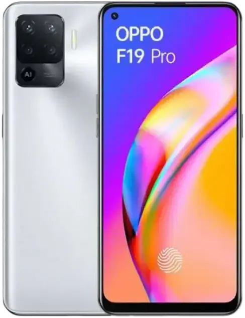 Oppo F19 Pro silver image