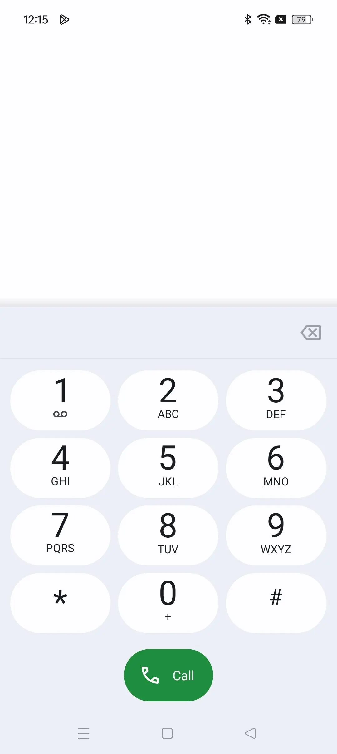 Oppo F27 Pro Plus Dialer Screen Image.