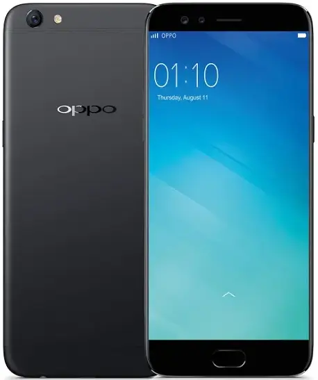 Oppo F3 Plus black color image