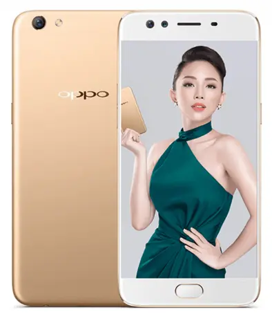 Oppo F3 Plus gold image