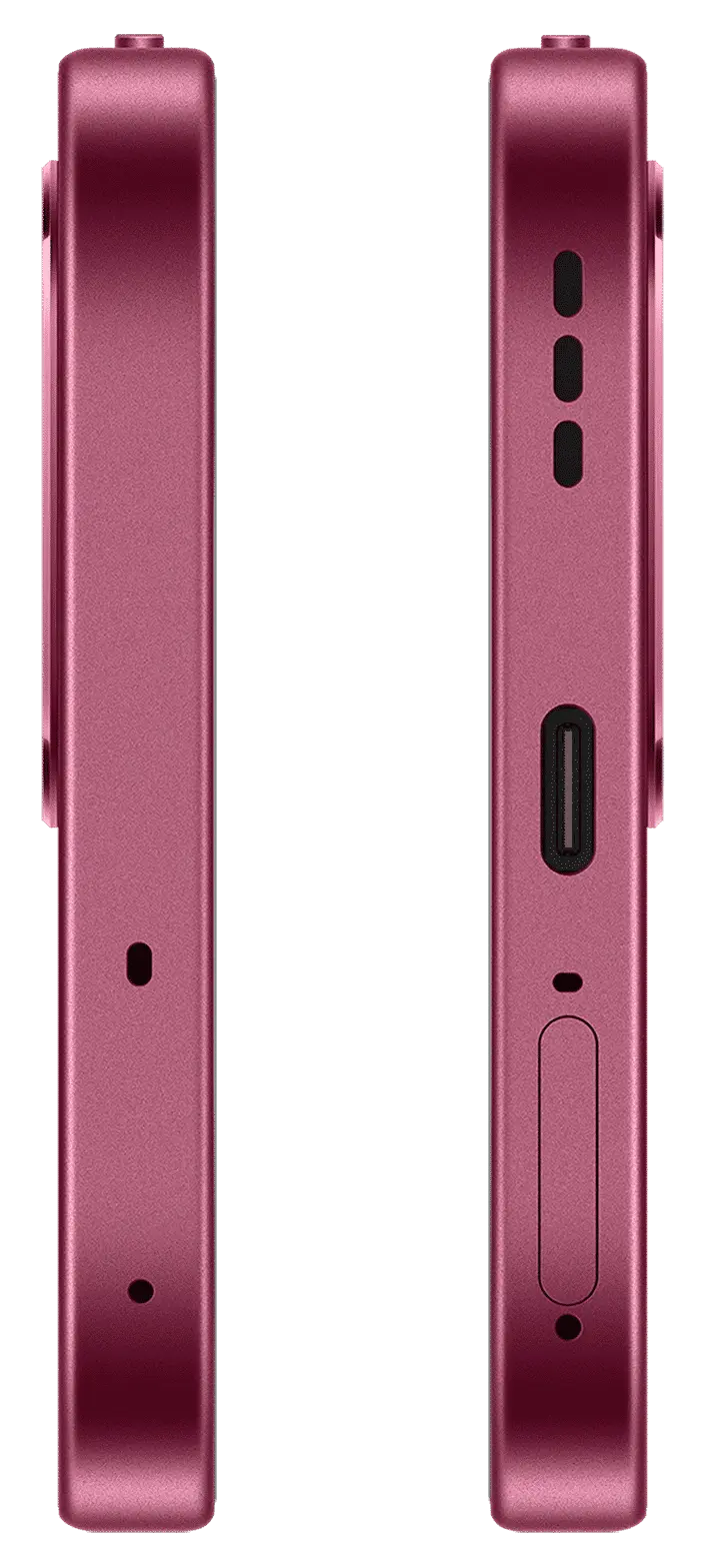 Oppo F31 5G Red Charging Port Side Image.