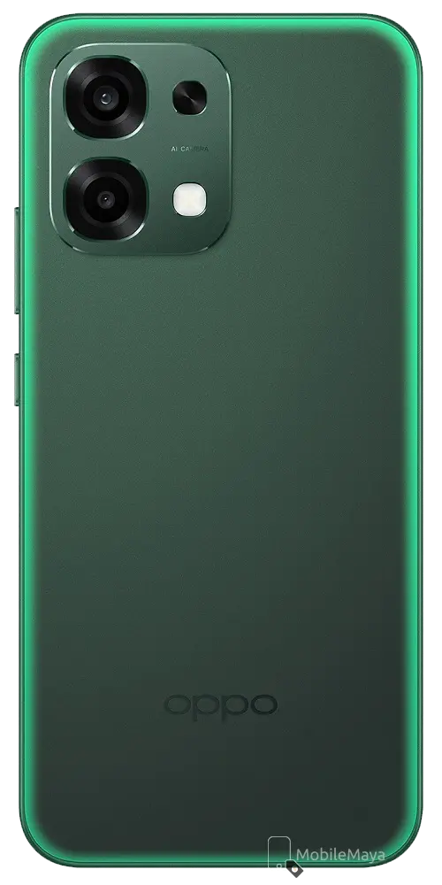Oppo F33 5G Forest Green Back Side Image