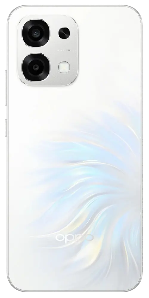 Oppo F33 5G Pearl White Back Side Image