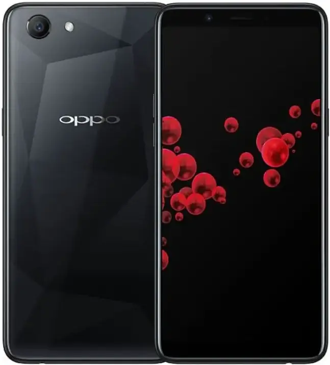 Oppo F7 official black color image