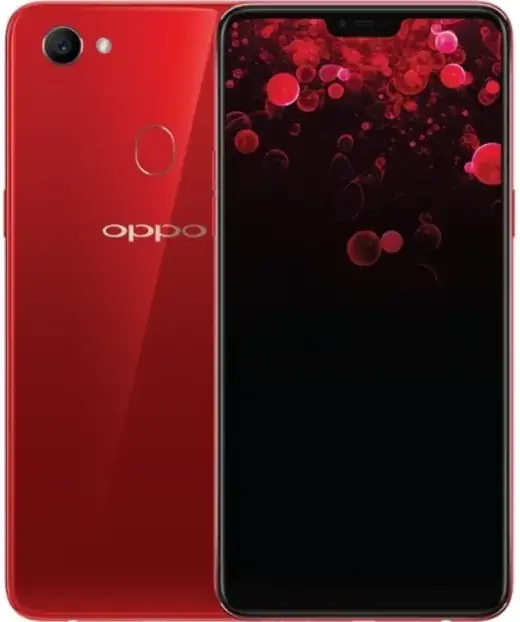 Oppo F7 red official image
