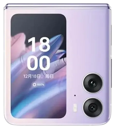 Oppo Find N2 Flip Back Fold