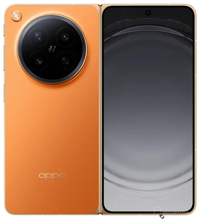 Oppo Find N6 Blossom Orange Front Back Image