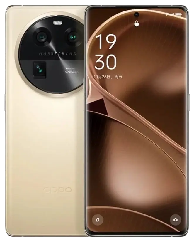 Oppo Find X6 Gold Official