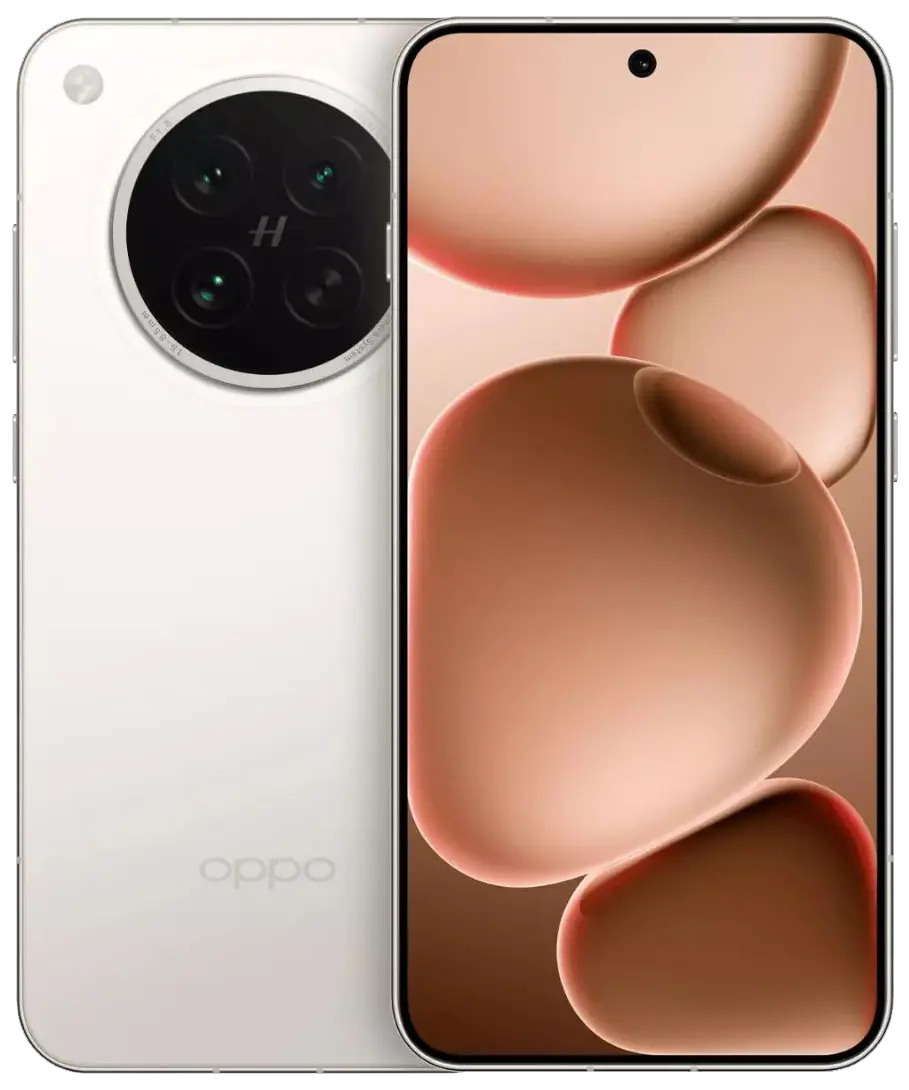 Oppo Find X8s 5G White Image.