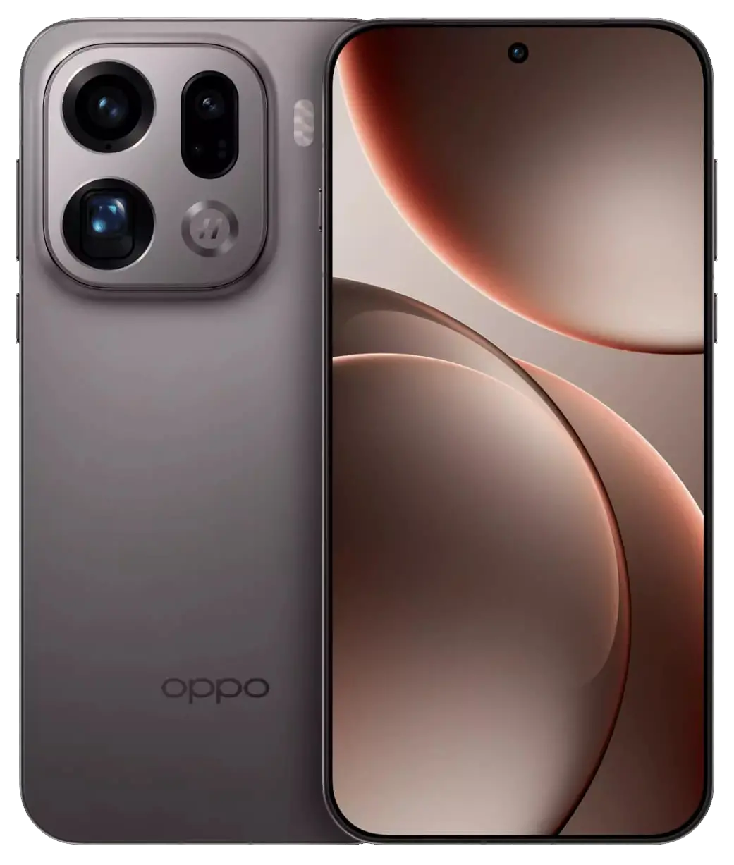 Oppo Find X9 Pro Titanium Charcoal Official.
