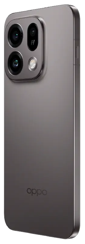 Oppo Find X9s Midnight Grey Left Side Image